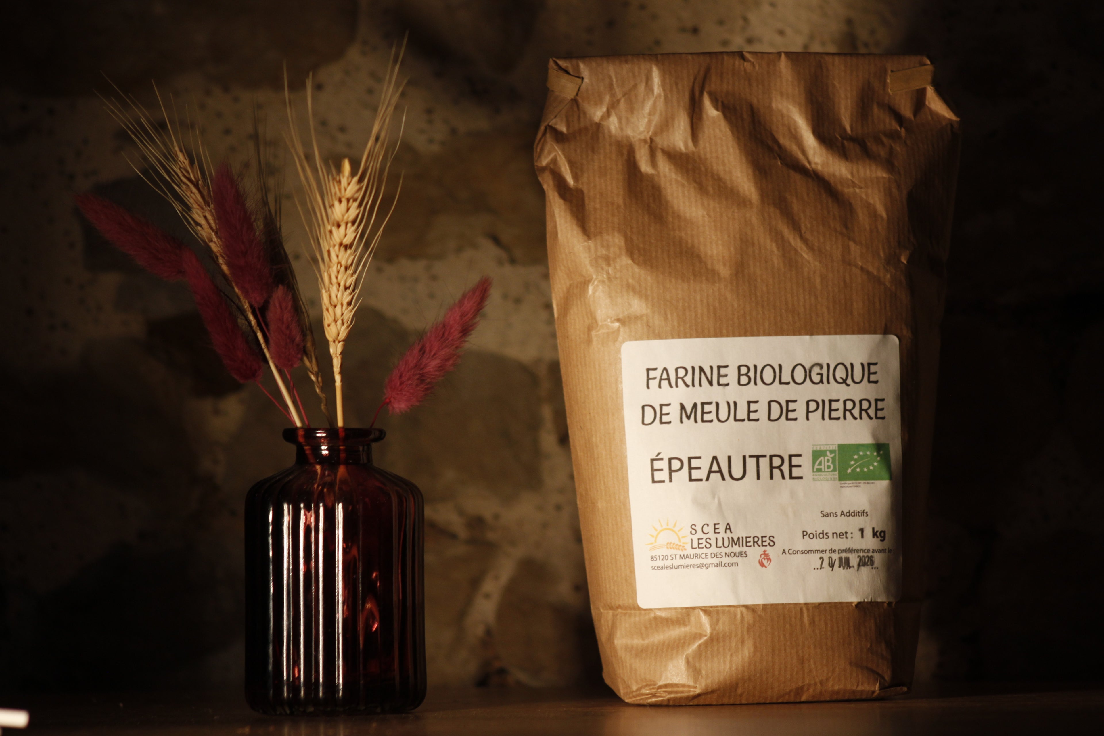 Farine biologique d'épautre
